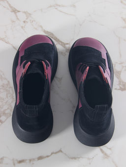 Ботинки EDART 305.927 bl. Вакса бордо+черная замша/байка - Ed'art фото 7