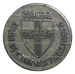 25 пфеннигов 1918 года Германия  Нотгельд Кобленц