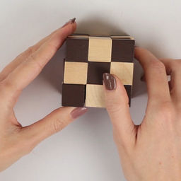 DELFBRICK DLS-05 Головоломка деревянная 1 шт Змейка 1 элемент