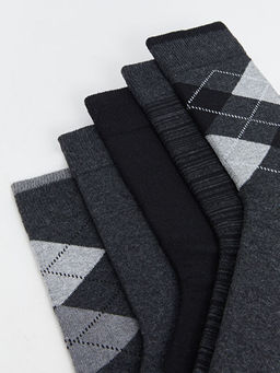 Desenli Erkek Soket ?orap 5li