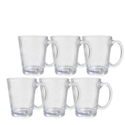Набор кружек 6 шт 290 мл h-10,2 см., d-8,2 см. в уп. , арт. 243 А/B ZB
