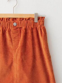 Beli Lastikli Basic Kadife K?z ?ocuk Etek - Waikiki фото 3