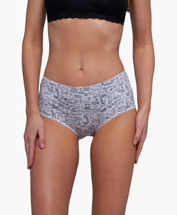 Трусы женские шорты Cherry Girl 6803-78 хлопок, эластан размеры L, XL, 2XL, 3XL  фото 9