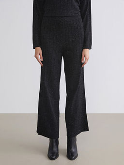 Beli Lastikli Geni? Pa?a Kad?n Triko Pantolon