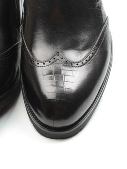 01-H9001-B76-SW3 BLACK Ботинки демисезонные мужские (натуральная кожа) - Фабричный китай фото 11