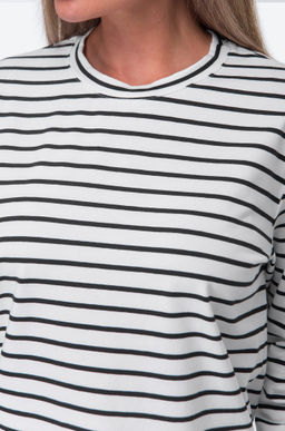 Женский лонгслив в полоску Happy Fox  фото 4