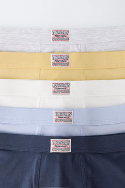 6-14 A?OS/ PACK CINCO B?XER ETIQUETA / Multicolor - Zara фото 2