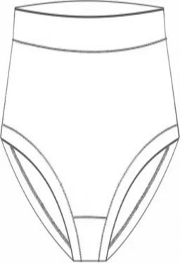 ALMANDO MELADO Трусы женские "MAXI SLIP"