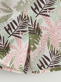 Beli Lastikli K?z ?ocuk ?ort Etek