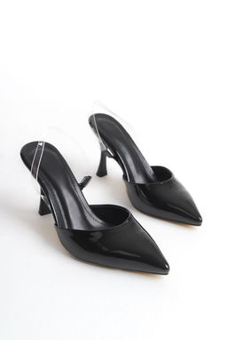 Trendyol Shoes Beyaz Rugan Seffaf Bantl? Kad?n Klasik Ince Topuklu Ayakkab? TAKSS25TO00026 - Trendyolmilla фото 7