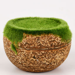 Основа для декора «Горшок круглый для цветов», 7×8×8 см