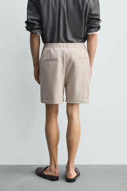 BERMUDA REGULAR FIT CONFORT / Tostado claro - Zara фото 11