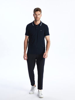 Polo Yaka K?sa Kollu Erkek Ti??rt - Waikiki фото 3