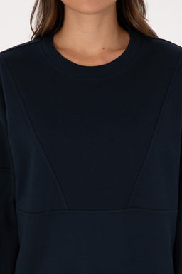 Kad_n Lacivert Pamuklu Bisiklet Yaka Sweatshirt - U.s. polo assn фото 6