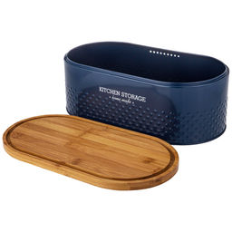 ХЛЕБНИЦА AGNESS 33,8Х18Х12СМ DARK BLUE  фото 4