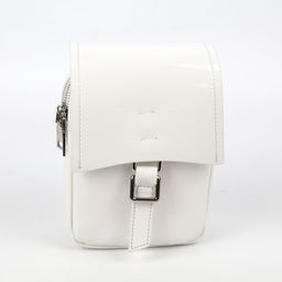 Женская кожаная овальная сумка через плечо 0116-3 - Cidirro фото 3