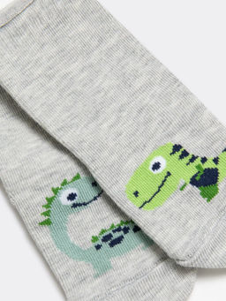 Цена за 5 пар! Носки детские с рисунком в виде динозавров - Mark formelle фото 3