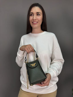 Сумка женская из телячьей кожи