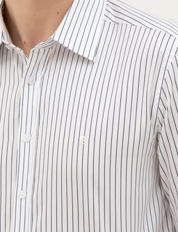 Lacivert Slim Fit Uzun Kollu G_mlek
