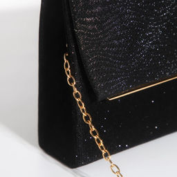 Сумка-клатч на магните, цвет чёрный - Simaland фото 5