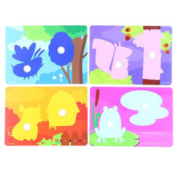 Развивающая игра на липучках «Изучаем животных. Кто где живет?»