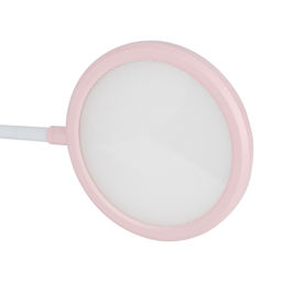 ULM-D150 15W/3000-6500K/DIM PINK Светильник настольный светодиодный с подставкой под телефон и канцелярские принадлежности. С ночной подсветкой. Сенсорный выключатель. Диммер. Розовый. TM Uniel