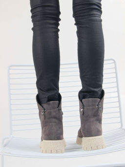 Ботинки EDART 233.1541 be. Серый замок/байка - Ed'art фото 9