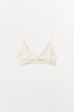 CHUNKY KNIT BRALETTE WITH BOW - Zara фото 8