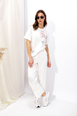 Брюки 4329 (молоко) - Lyushe фото 3