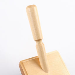 Щётка - пуходёрка деревянная Премиум с каплями, для длинношерстных животных, основание 80 х 60 мм - Пижон фото 4