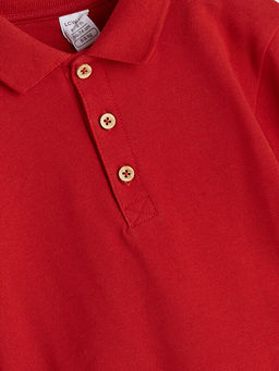 Polo Yaka Erkek Bebek Ti??rt ve Pantolon 2li