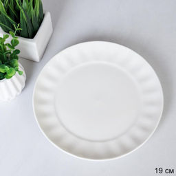 Тарелка круглая 19 см / TU-223 /уп 54/уп 27/ 738215