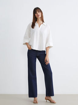 Oversize Poplin Kad?n G?mlek