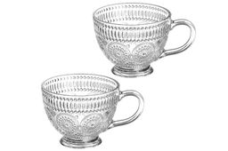 Набор 2 чашек с орнаментом 370 мл 14,5*11*9 см - Elan gallery фото 5