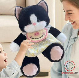 Плюшевая мягкая игрушка Бегущий котенок