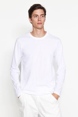 TRENDYOL MAN Siyah-Lacivert-Antrasit Regular/Normal Kesim 3lu Paket Basic %100 Pamuk Tok T-shirt TMNAW21TS0197 - Trendyolmilla фото 6