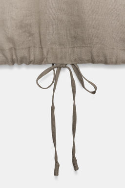 TOP LINO 100% CORDONES ZW COLLECTION / Marr?n / Topo