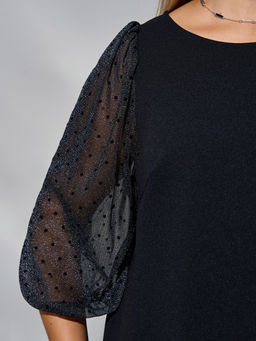 Платье 0218-2 чёрный кварц - Dora фото 137