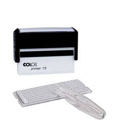 Штамп самонаборный Colop PRINTER 15 Set 10х69 мм 2 строки пластик, 1 касса