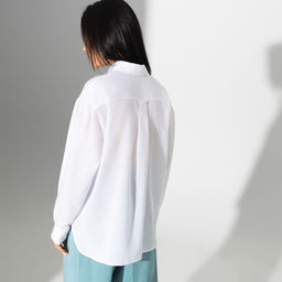 Рубашка, Сюжет для роскоши (вайт) - Charutti фото 5