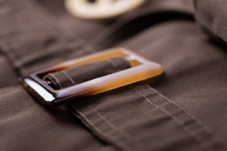 Пряжка GBB-005 Gamma 40 х 28 мм 10 шт. / №302 т.коричневый