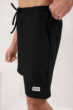 TRENDYOL MAN Gri Regular Fit Etiket Detayl? Atlet Sortlu Orme Pijama Tak?m? TMNSS25PT00028 - Trendyolmilla фото 13