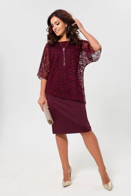 Платье-двойка Манон (48-56) - Serenada фото 7