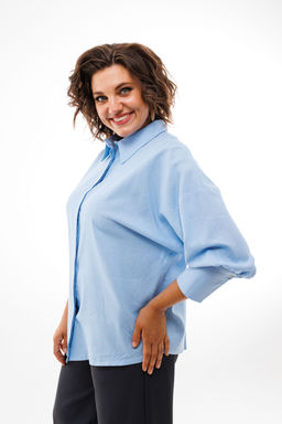 Рубашка ANELLI 1222 голубой  фото 3