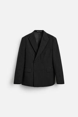 DOUBLE-BREASTED BLAZER WITH SHAWL COLLAR - Zara фото 7