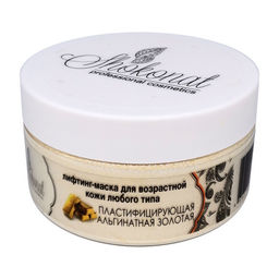 Маска АЛЬГИНАТНАЯ пластифицирующая ЗОЛОТАЯ ОМОЛАЖИВАЮЩАЯ Код 403 - объем 1000 мл