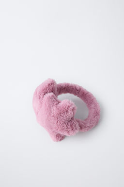 STAR FAUX FUR EARMUFFS - Zara фото 3
