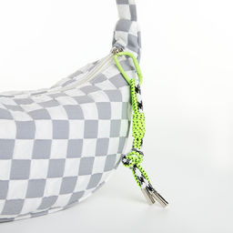 Сумка женская через плечо, цвет серый 30*14*10 см - Nazamok фото 4