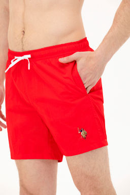 Мужские красные морские шорты - U.s. polo assn фото 6