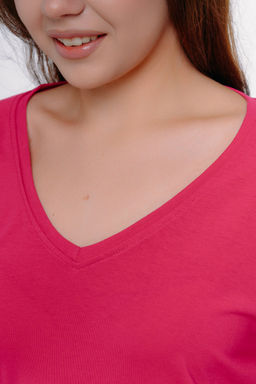 Футболка женская из вискозы Марина малина